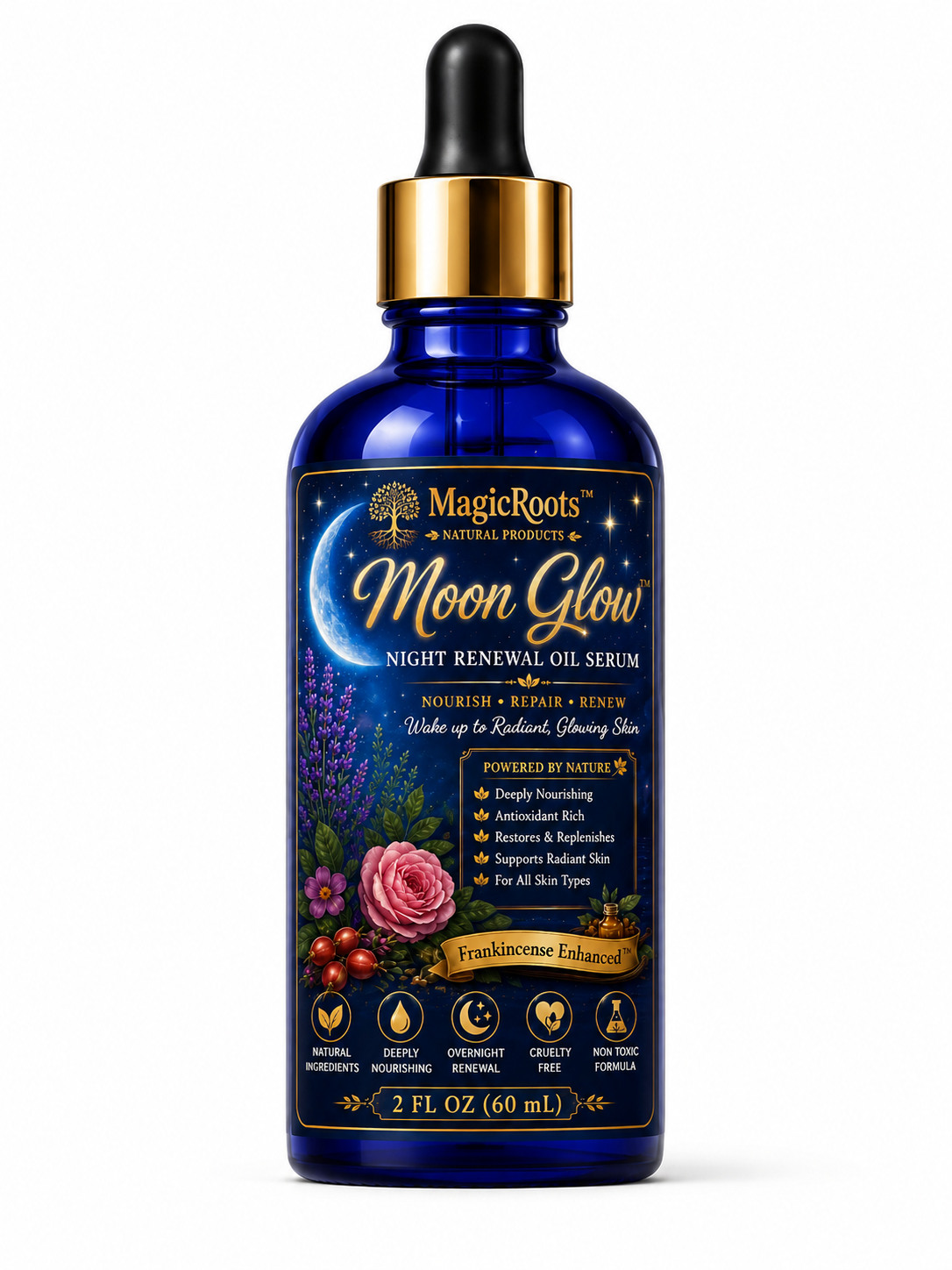 MagicRoots™ Moon Glow™ Night Renewal Facial